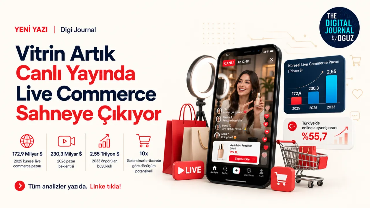 Vitrin Artık Canlı Yayında – kapak görseli
