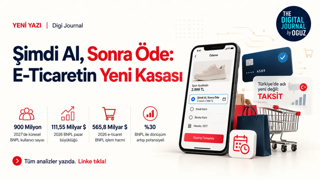 Şimdi Al, Sonra Öde: E-Ticaretin Yeni Kasası – kapak görseli